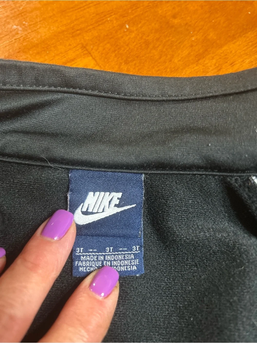 Kids black Nike jacket